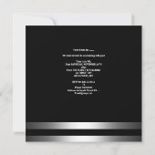 Jonggezellenfeest Heren Jongens Avond Uit Drankjes Kaart (Achterkant)