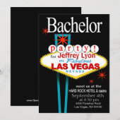 Jonggezellenfeest in Las Vegas Kaart (Voorkant / Achterkant)