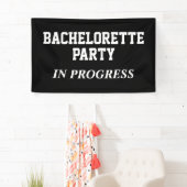 Jonggezellenfeest In Uitvoering  Spandoek (Insitu)