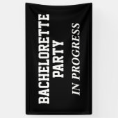 Jonggezellenfeest In Uitvoering  Spandoek (Verticaal)