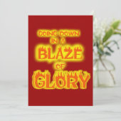 Jonggezellenfeest Kaart (Staand voorkant)