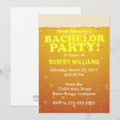 Jonggezellenfeest Kaart (Voorkant / Achterkant)