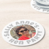 Jonggezellenfeest Ronde Kartonnen Onderzetter