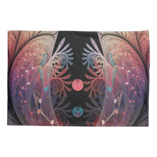 Jonglage Abstract Modern Fantasy Fractal Art Kussensloop (Achterkant)