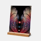 Jonglage Abstracte Modern Fantasy Fractal Art Acryl Bord (Hoek)