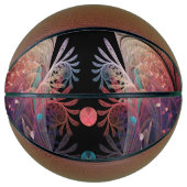 Jonglage Abstracte Modern Fantasy Fractal Art Basketbal (Voorkant)