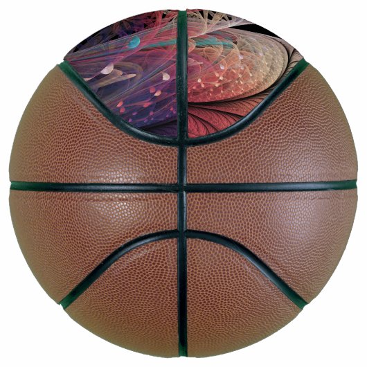 Jonglage Abstracte Modern Fantasy Fractal Art Basketbal (Rechts)