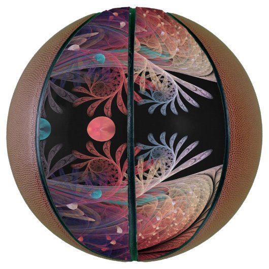Jonglage Abstracte Modern Fantasy Fractal Art Basketbal (Verticaal)