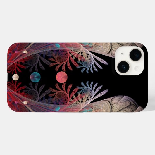 Jonglage Abstracte Modern Fantasy Fractal Art Case-Mate iPhone Case (Achterkant (horizontaal))
