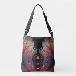 Jonglage Abstracte Modern Fantasy Fractal Art Crossbody Tas