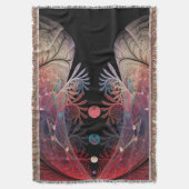 Jonglage Abstracte Modern Fantasy Fractal Art Deken (Voorkant Verticaal)