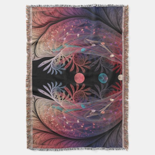 Jonglage Abstracte Modern Fantasy Fractal Art Deken (Voorkant Verticaal)