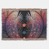 Jonglage Abstracte Modern Fantasy Fractal Art Deken (Voorkant)