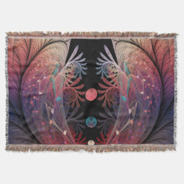 Jonglage Abstracte Modern Fantasy Fractal Art Deken