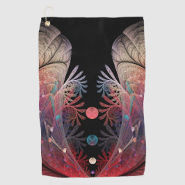 Jonglage Abstracte Modern Fantasy Fractal Art Golfhanddoek