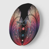 Jonglage Abstracte Modern Fantasy Fractal Art Grote Klok (Hoek)