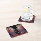 Jonglage Abstracte Modern Fantasy Fractal Art Kartonnen Onderzetters (Insitu)