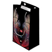 Jonglage Abstracte Modern Fantasy Fractal Art Klein Cadeauzakje (Voorkant Gekanteld)