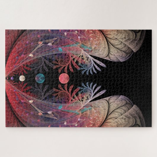 Jonglage Abstracte Modern Fantasy Fractal Art Legpuzzel (Horizontaal)