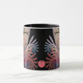 Jonglage Abstracte Modern Fantasy Fractal Art Mok (Midden)