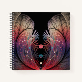 Jonglage Abstracte Modern Fantasy Fractal Art Notitieboek