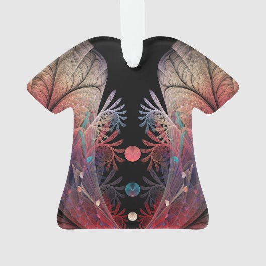 Jonglage Abstracte Modern Fantasy Fractal Art Ornament (achterkant)