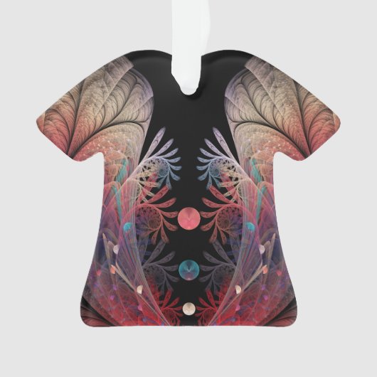 Jonglage Abstracte Modern Fantasy Fractal Art Ornament (voorkant)