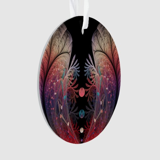 Jonglage Abstracte Modern Fantasy Fractal Art Ornament (voorkant)