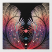 Jonglage Abstracte Modern Fantasy Fractal Art Raamsticker (Vel)