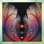 Jonglage Abstracte Modern Fantasy Fractal Art Raamsticker (Vel 3)