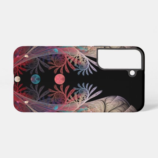 Jonglage Abstracte Modern Fantasy Fractal Art Samsung Galaxy Hoesje (Achterkant horizontaal)