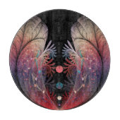 Jonglage Abstracte Modern Fantasy Fractal Art Snijplank (Voorkant)