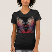 Jonglage Abstracte Modern Fantasy Fractal Art T-shirt (Voorkant)