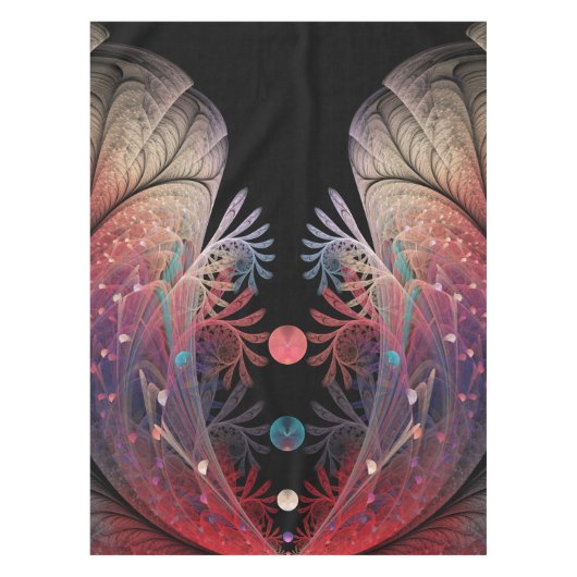 Jonglage Abstracte Modern Fantasy Fractal Art Tafelkleed (Voorkant)