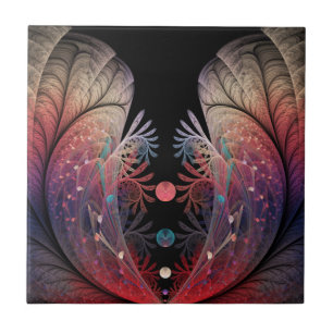Jonglage Abstracte Modern Fantasy Fractal Art Tegeltje