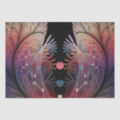 Jonglage Abstracte Modern Fantasy Fractal Art Tissuepapier (Voorkant)