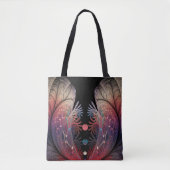 Jonglage Abstracte Modern Fantasy Fractal Art Tote Bag (Voorkant)