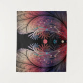 Jonglage Abstracte Modern Fantasy Fractal Art Wandkleed (Voorkant)