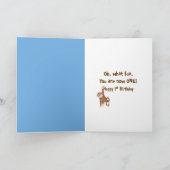 Jongle Oerwoud Birthday-kaart Kaart (Binnen)