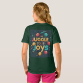 Jongle Your Joys, ontworpen T-shirt (Achterkant volledig)