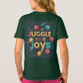 Jongle Your Joys, ontworpen T-shirt (Achterkant)