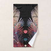 Jongleer Abstracte Moderne Fantasie Fractale Kunst Bad Handdoek (Handdoek)