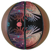 Jongleer Abstracte Moderne Fantasie Fractale Kunst Basketbal (Verticaal)