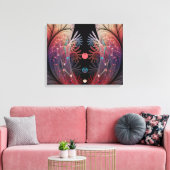Jongleer Abstracte Moderne Fantasie Fractale Kunst Canvas Afdruk (Insitu (Woonkamer))