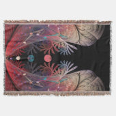 Jongleer Abstracte Moderne Fantasie Fractale Kunst Deken (Voorkant)