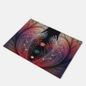 Jongleer Abstracte Moderne Fantasie Fractale Kunst Deurmat (Schuin)