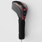 Jongleer Abstracte Moderne Fantasie Fractale Kunst Golfheadcover (Schuin)