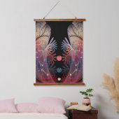 Jongleer Abstracte Moderne Fantasie Fractale Kunst Hangend Wandkleed (Slaapkamer)