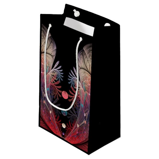 Jongleer Abstracte Moderne Fantasie Fractale Kunst Klein Cadeauzakje (Voorkant Gekanteld)