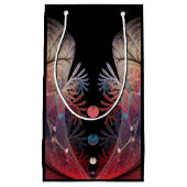 Jongleer Abstracte Moderne Fantasie Fractale Kunst Klein Cadeauzakje (Voorkant)